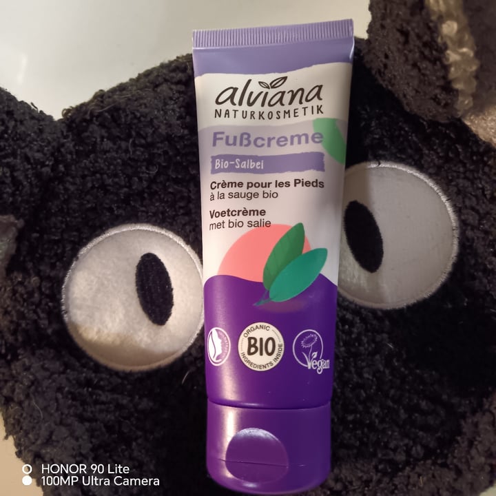photo of Alviana Naturkosmetik crème pieds shared by @sandrine on  30 Mar 2024 - review