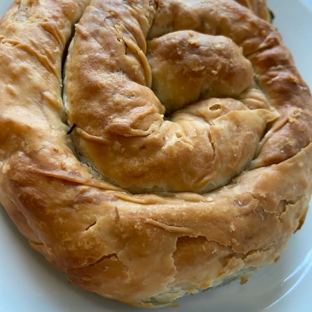 Photo of the dish “spinach filo roll”