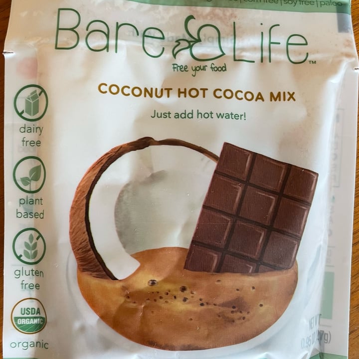 photo of Bare Life Coconut Hot Cocoa Mix shared by @veggietable on  04 Feb 2024 - review