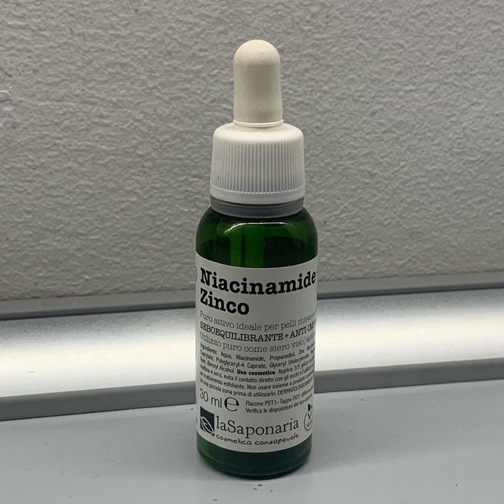 photo of La Saponaria Niacinamide + Zinco (Attivi Puri) shared by @patheimathos on  23 Nov 2024 - review