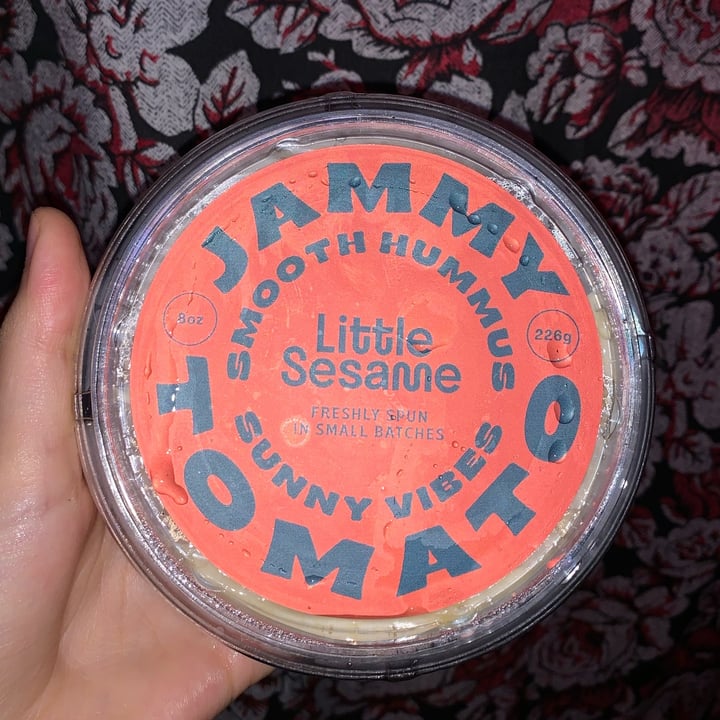 photo of Little Sesame Tomato Jam Hummus shared by @noimdirtydan on  14 Dec 2023 - review