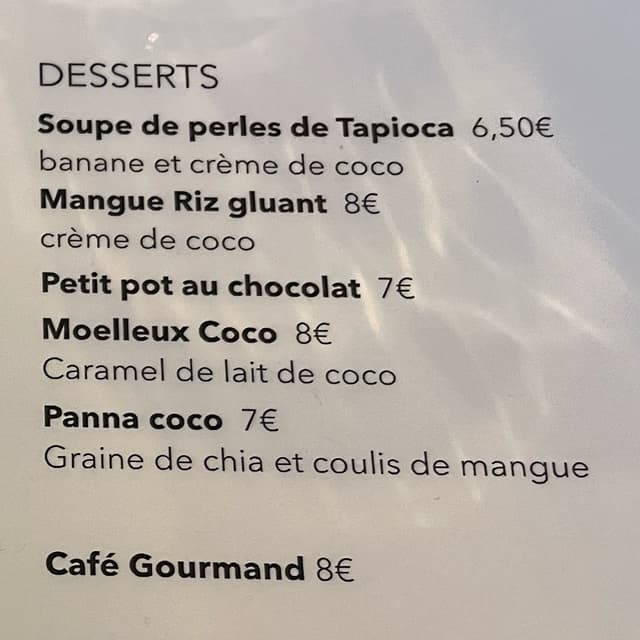 Photo of the dish “Panna Coco”