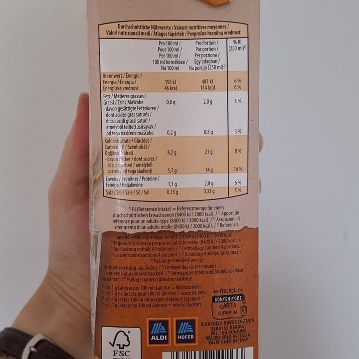 photo of My Way Haferdrink shared by @emmabean on  26 Jun 2025 - review