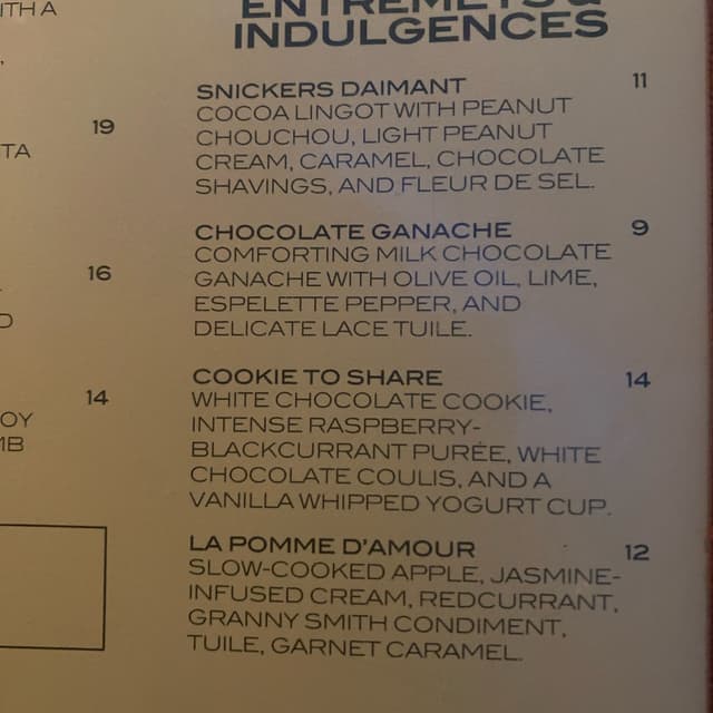 Photo of the dish “snickers daimant”
