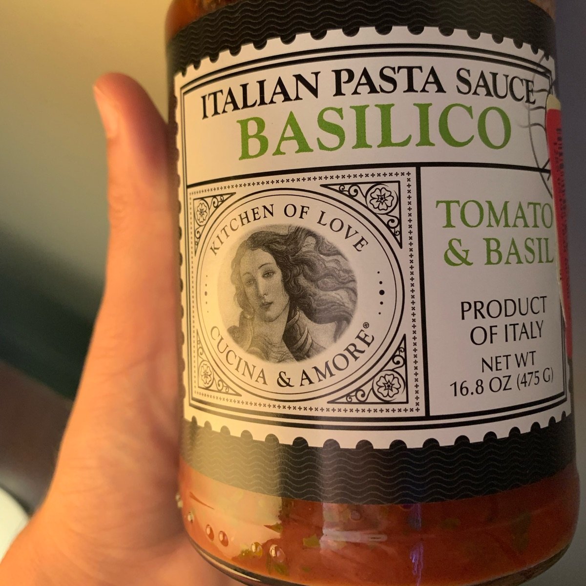 Basilico Italian Pasta Sauce from Cucina & Amore - Vegan Product ...