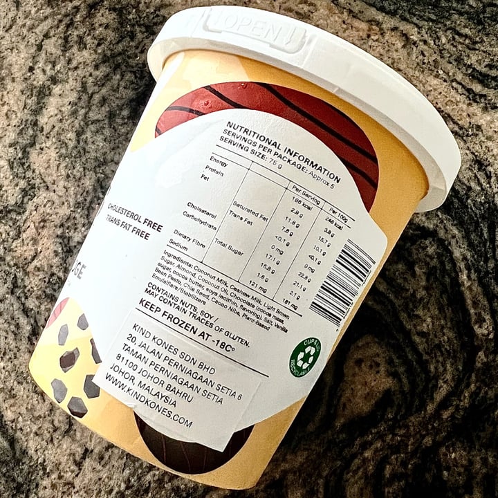photo of Kind Kones Almond Brittle Fudge shared by @r3ginaa on  20 Nov 2024 - review