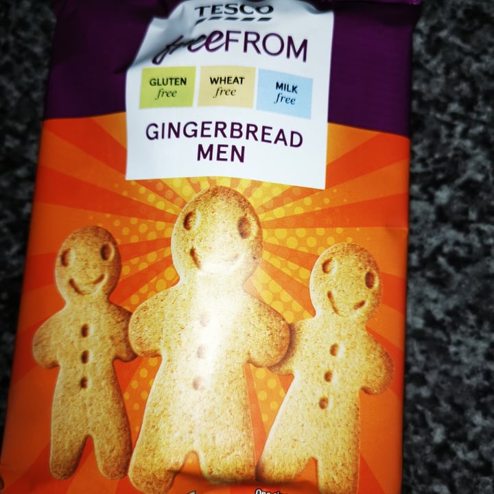 photo of Tesco Free From gingerbread men shared by @kimalexis1981 on  04 Nov 2024 - review