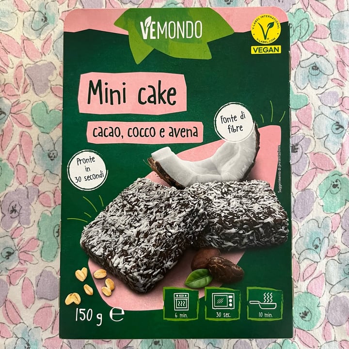 photo of Vemondo mini cake cacao cocco e avena shared by @chiadefe on  14 May 2024 - review