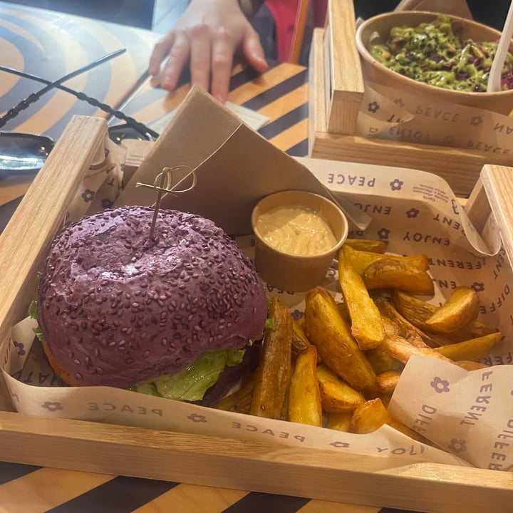 photo of Flower Burger Roma Parmigiana Burger shared by @ferncooke on  04 Sep 2025 - review