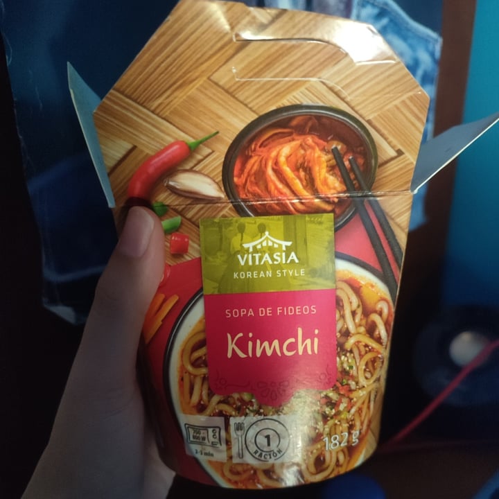 photo of VitAsia Sopa de fideos Kimchi shared by @theandalusianqueer on  28 Jul 2025 - review