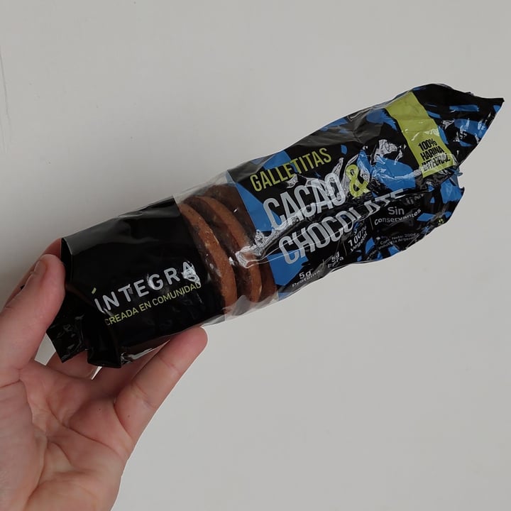 photo of Integra galletitas de cacao y chocolate shared by @sritabrocoli on  20 Sep 2025 - review