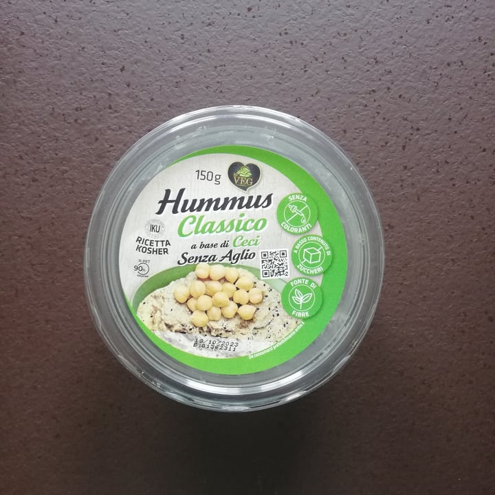 photo of IO VEG hummus classico senza aglio shared by @elena84 on  30 Oct 2023 - review