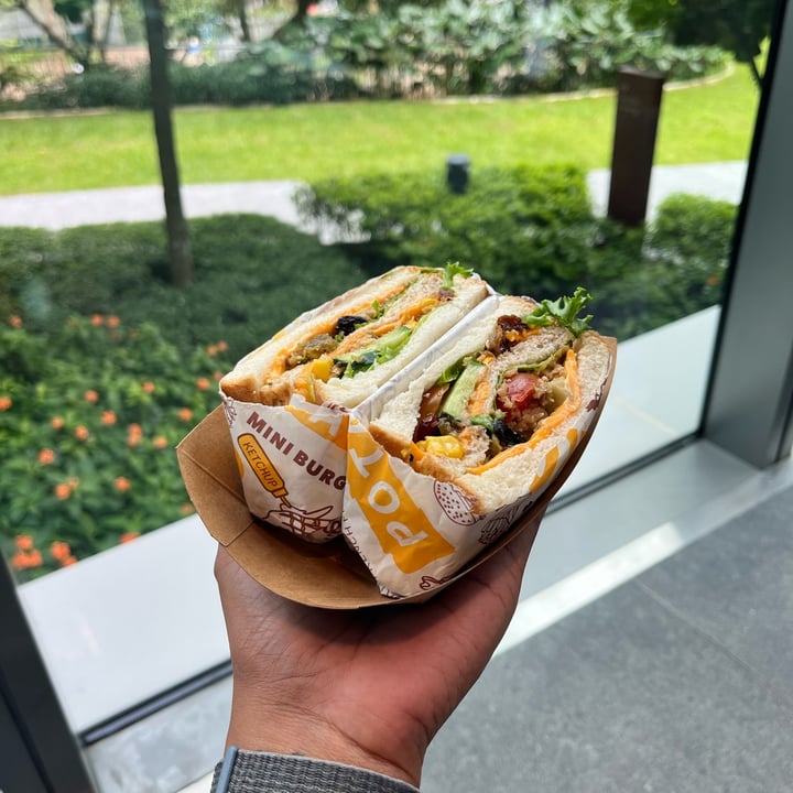 photo of ROBO-T Vegan Sandwich shared by @flexivegan on  24 Jan 2025 - review