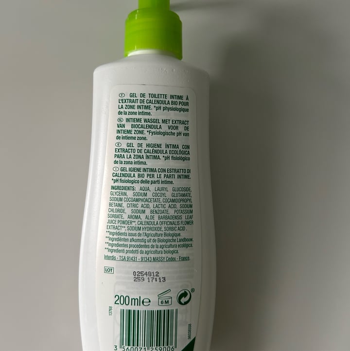 photo of Carrefour soft green detergente intimo shared by @al-ma on  26 Jul 2024 - review