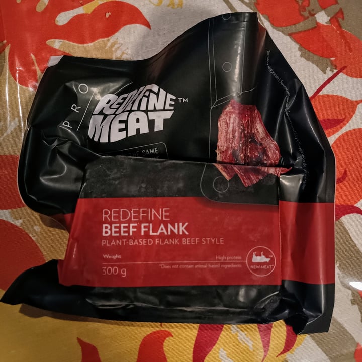 photo of Redefine Meat redefine meat beef flank shared by @ivanocirillo on  13 Oct 2024 - review