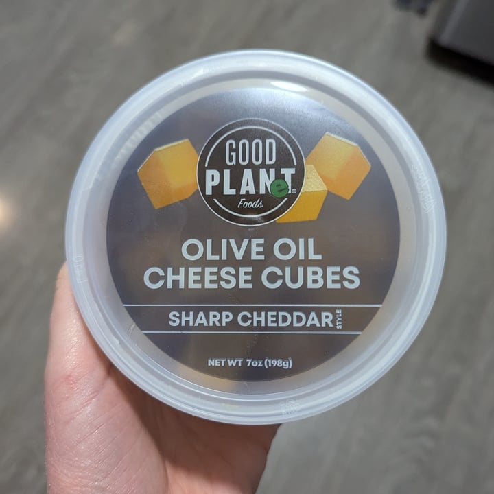 photo of Good Planet Foods olive oil cheese cubes sharp cheddar shared by @tina360 on  04 Apr 2025 - review
