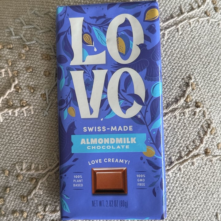 photo of LOVO Almond Milk chocolate shared by @regina- on  29 Apr 2024 - review