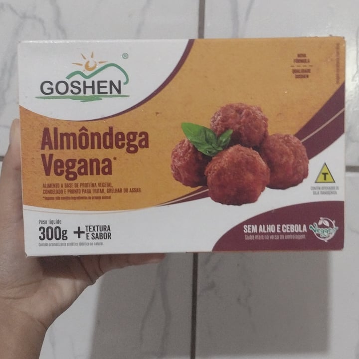 photo of Goshen Almondegas De Soja shared by @tinawltjd on  31 May 2024 - review