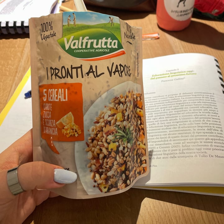 photo of Valfrutta Pronti al vapore 5 cereali shared by @occhiverdinelmirino on  12 Sep 2025 - review
