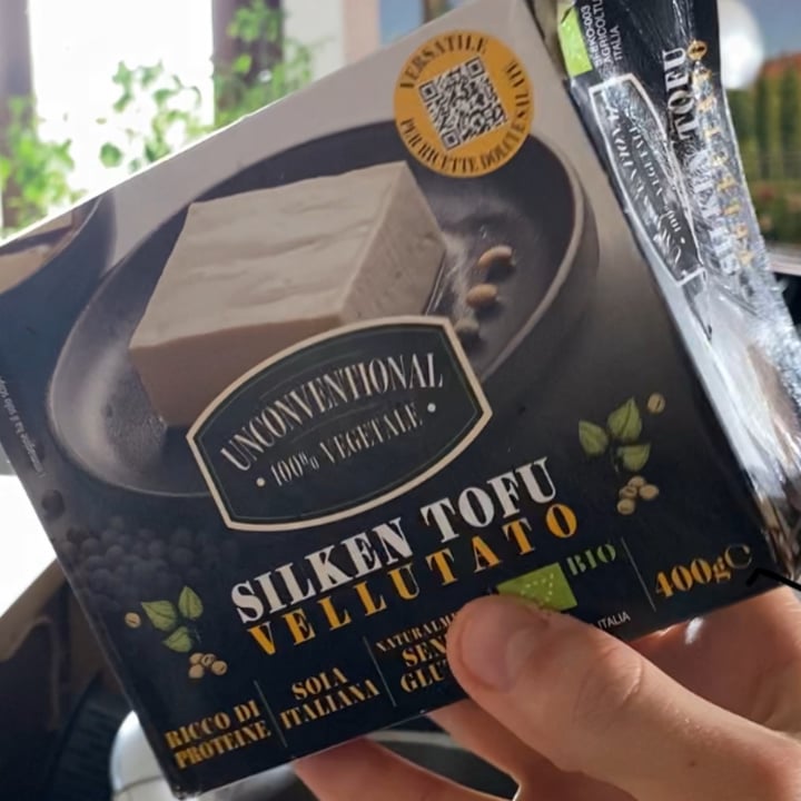 photo of Unconventional Silken Tofu Vellutato shared by @veganluke89 on  21 Aug 2025 - review