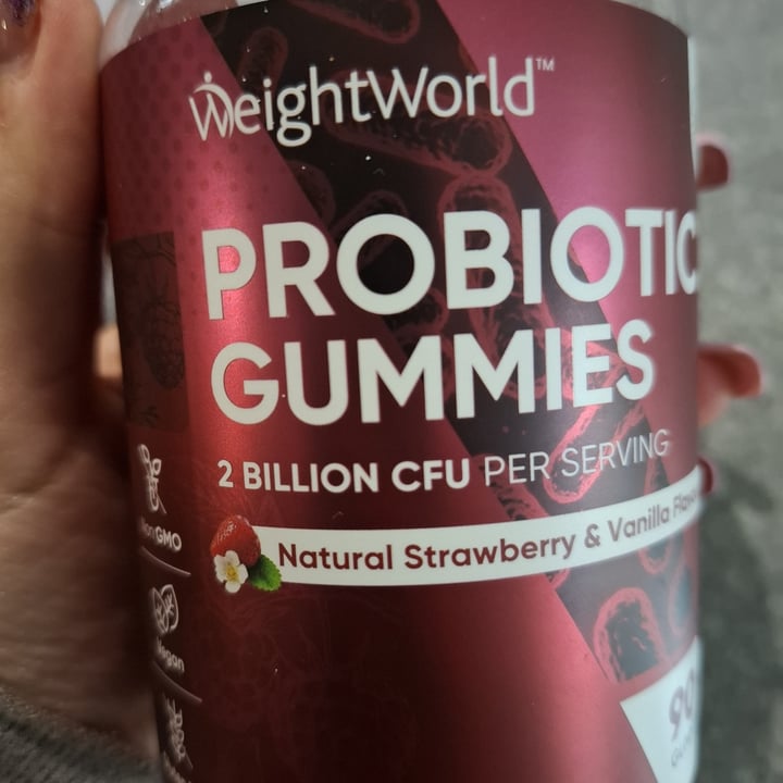photo of WeightWorld probiotics gummies shared by @giusii on  05 Jun 2025 - review