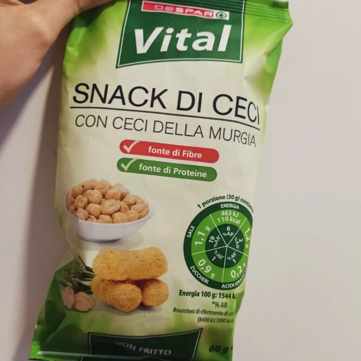 photo of Despar vital Snack di ceci shared by @ross1992 on  09 Mar 2024 - review