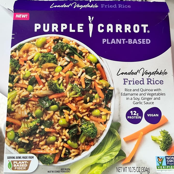 photo of Purple Carrot Loaded Vegetable Fried Rice shared by @kristin548 on  20 Aug 2023 - review