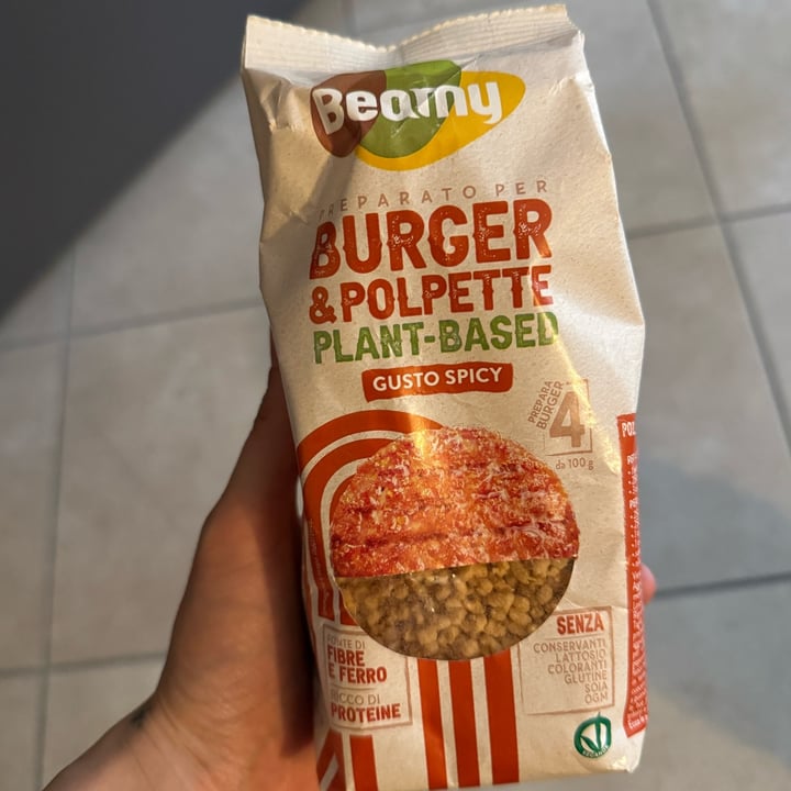 photo of Beamy Preparato Per burger E Polpette Plant Base Gusto Spicy shared by @mykemical on  02 Jan 2025 - review