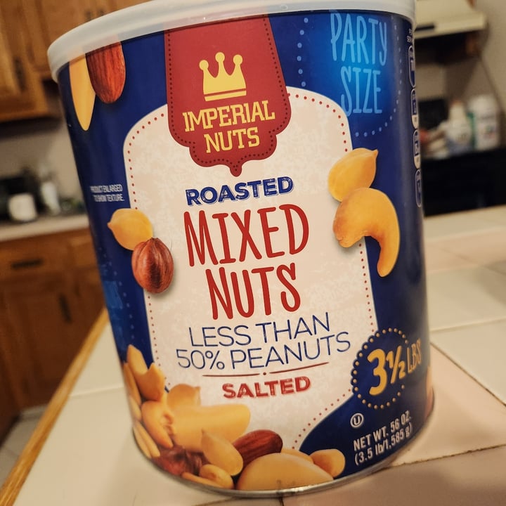 photo of Imperial Nuts Roasted Mixed Nuts Salted shared by @theveganwitch13 on  25 Feb 2024 - review