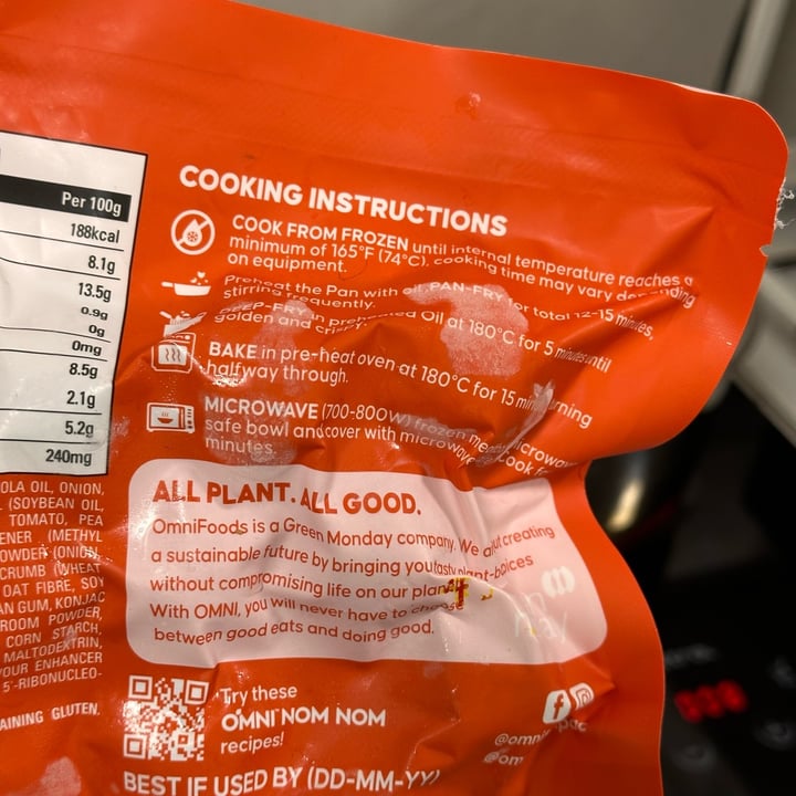 photo of OmniFoods Plant Based Beef Style Meatballs shared by @dafnelately on  20 Nov 2024 - review