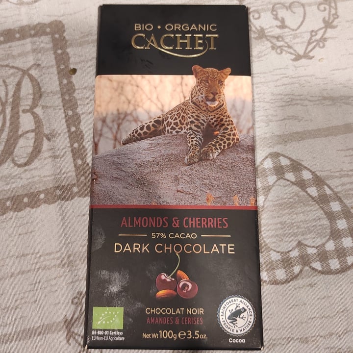 photo of Cachet Dark Chocolate Cherries and Almonds shared by @giorgia3 on  26 Apr 2024 - review