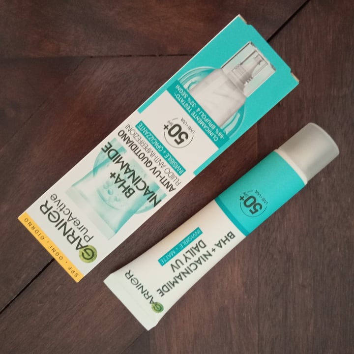 photo of Garnier BHA + NIACINAMIDE DAILY UV shared by @marta1977 on  20 May 2024 - review