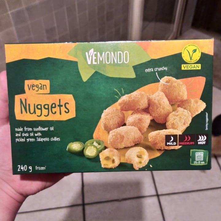 photo of Vemondo vegan nuggets green jalapeño shared by @nadiavi on  19 Feb 2025 - review