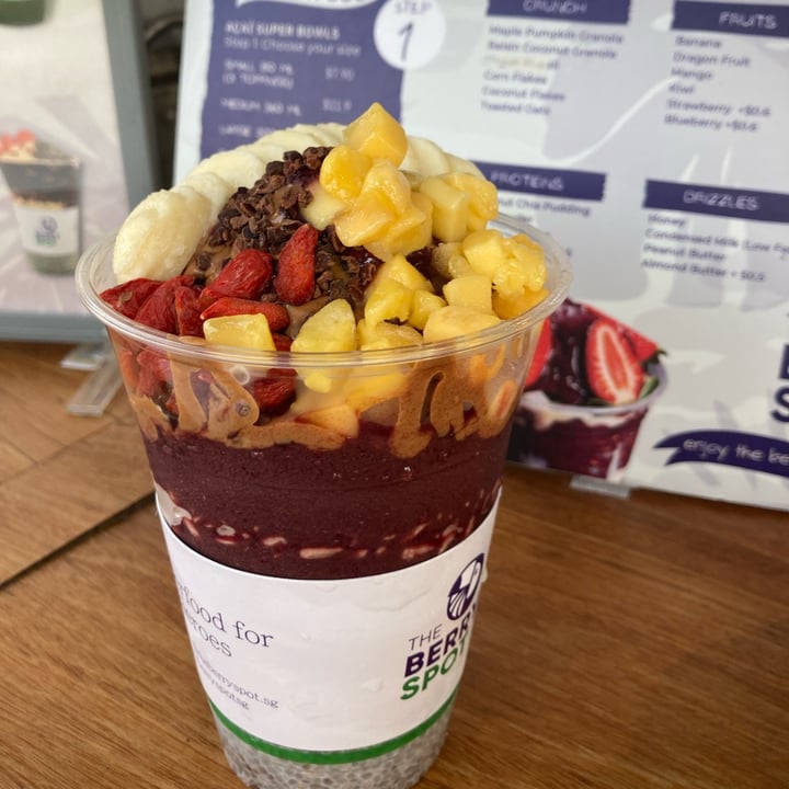 photo of The Berry Spot Acai Bowl Large shared by @fulfilling on  18 Oct 2023 - review