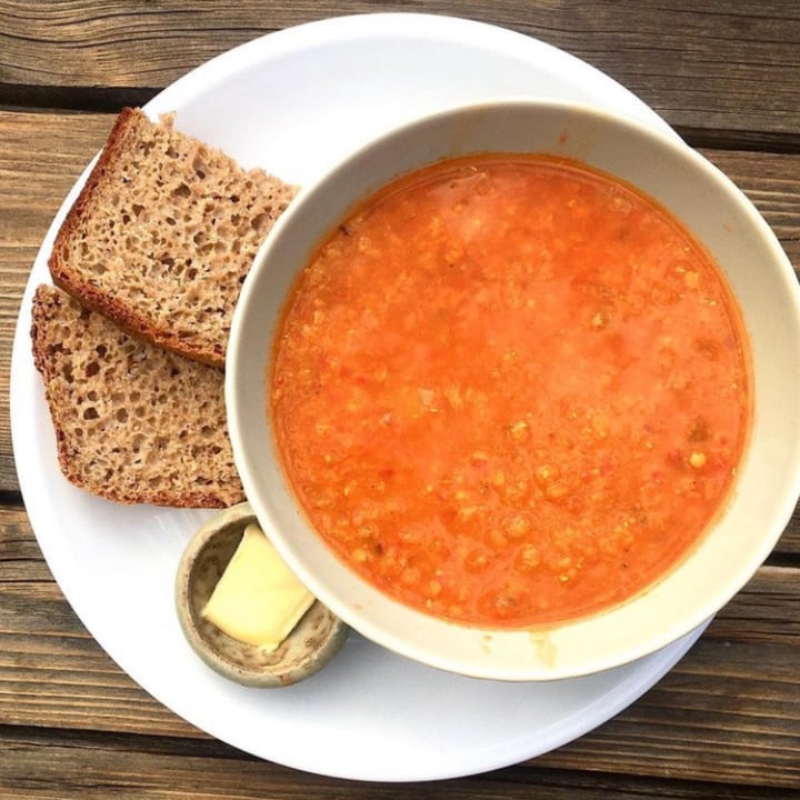 photo of Kollektivcafé Kurbad Rote Linsensuppe shared by @david- on  17 May 2024 - review