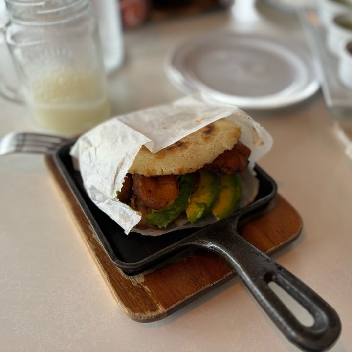 photo of The Congress Cafe Black Bean Arepa shared by @heavenlygorilla42 on  12 Jul 2024 - review