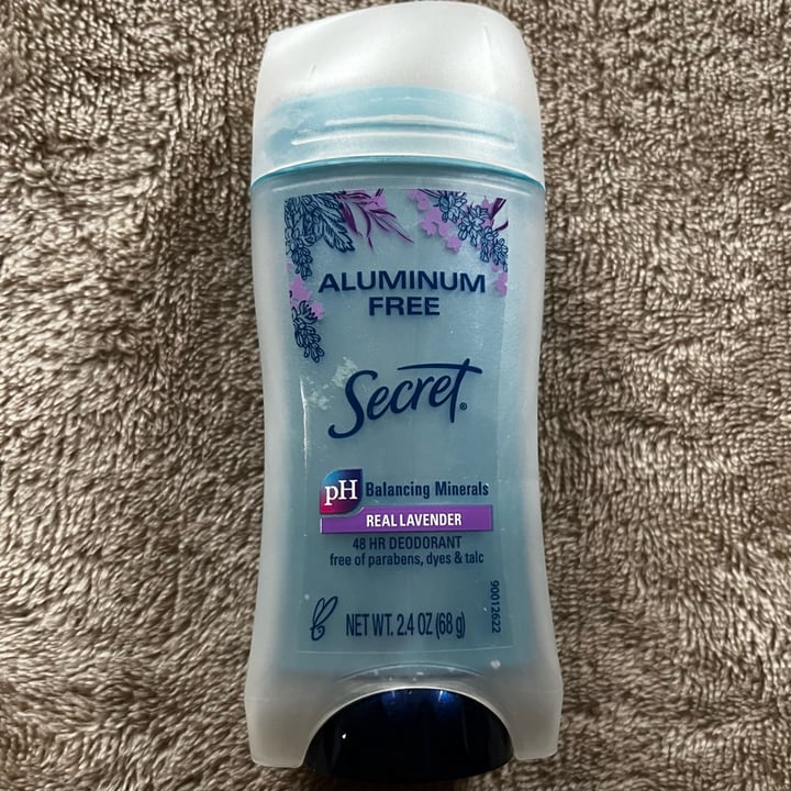 photo of Secret Deodorant Real Lavender shared by @krath on  28 Jan 2024 - review