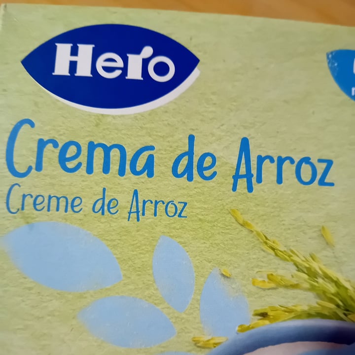 photo of Hero Baby Papilla de Crema de Arroz Sin Gluten shared by @berengueremy on  26 Sep 2023 - review