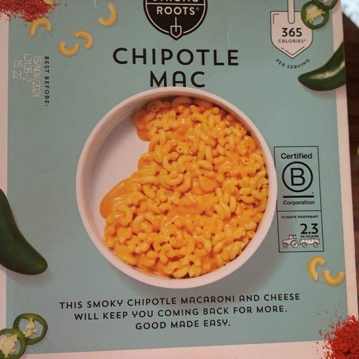 photo of Strong Roots chipotle mac shared by @veghui on  01 Mar 2024 - review