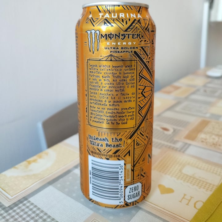 photo of Monster Energy ultra golden pineapple shared by @ghess on  28 Oct 2023 - review