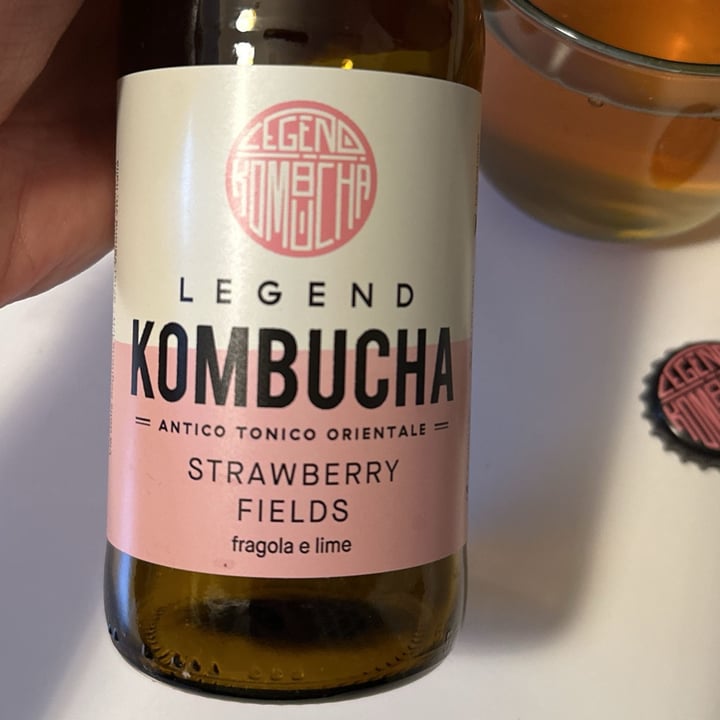 photo of Legend kombucha Strawberry fields shared by @babette on  07 Feb 2025 - review