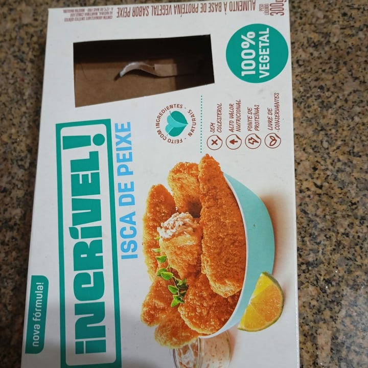 photo of Incrível Seara Isca de Peixe shared by @fabilarizza on  22 Dec 2024 - review