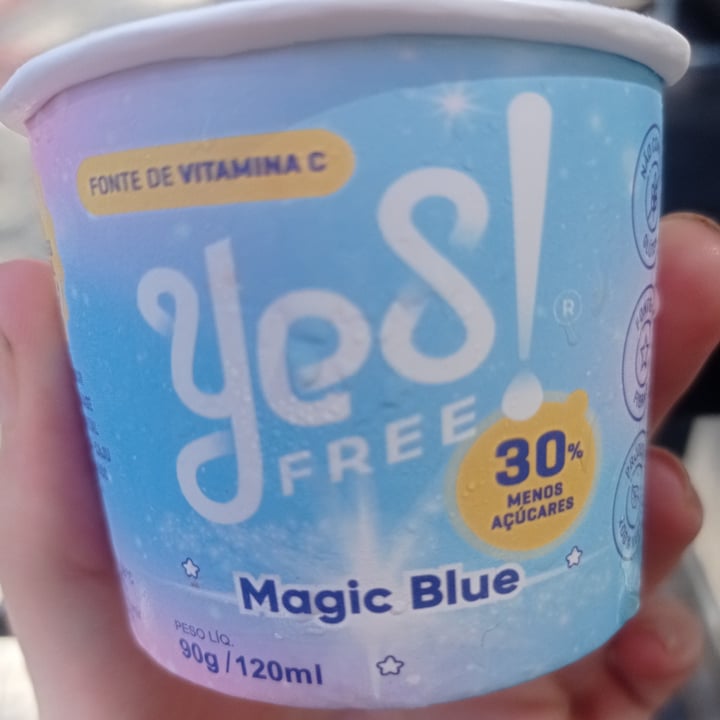 photo of Yes! Free Sorvete Magic Blue (Chiclete) shared by @carolserranu on  19 Aug 2024 - review
