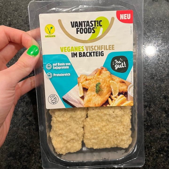 photo of Vantastic Foods veganes vischfilee im backteig shared by @xanaramos on  16 Jan 2024 - review