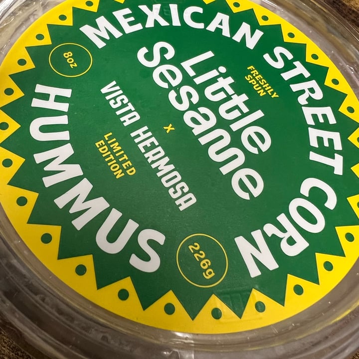 photo of Little Sesame mexican street corn hummus shared by @myblissfuljourney on  19 Sep 2025 - review