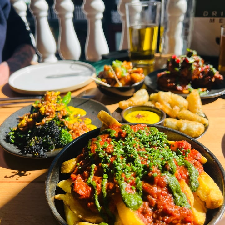 photo of Shrub Onion bhaji, Frickles, Cumin Fries, Teriyaki Tofu And Charred Broccoli shared by @karenbc on  17 Apr 2025 - review