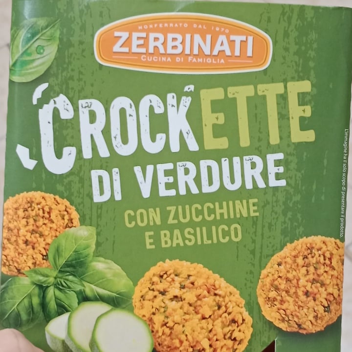 photo of Zerbinati Crocchette Di Verdure Con Zucchine E Basilico shared by @francescaglad7 on  08 Sep 2023 - review
