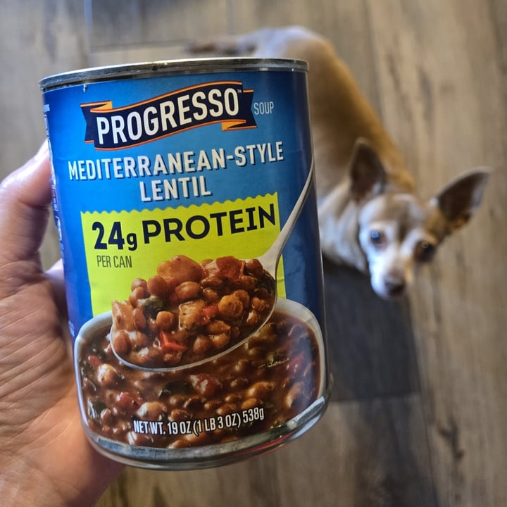 photo of Progresso Mediterranean-Style Lentil Soup shared by @agreene428 on  02 Oct 2025 - review