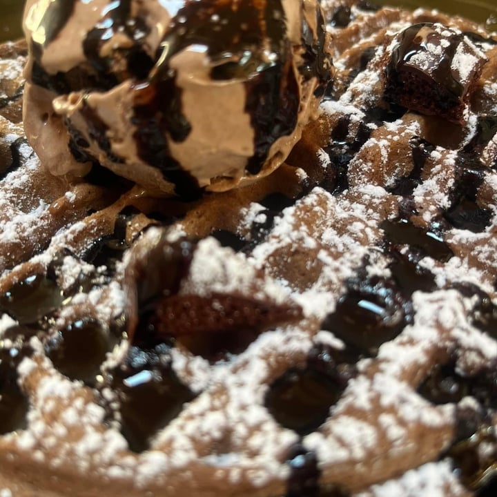 photo of The Vegan Chef Hyde Park Chocolate Waffle shared by @globalvegan on  09 Mar 2024 - review