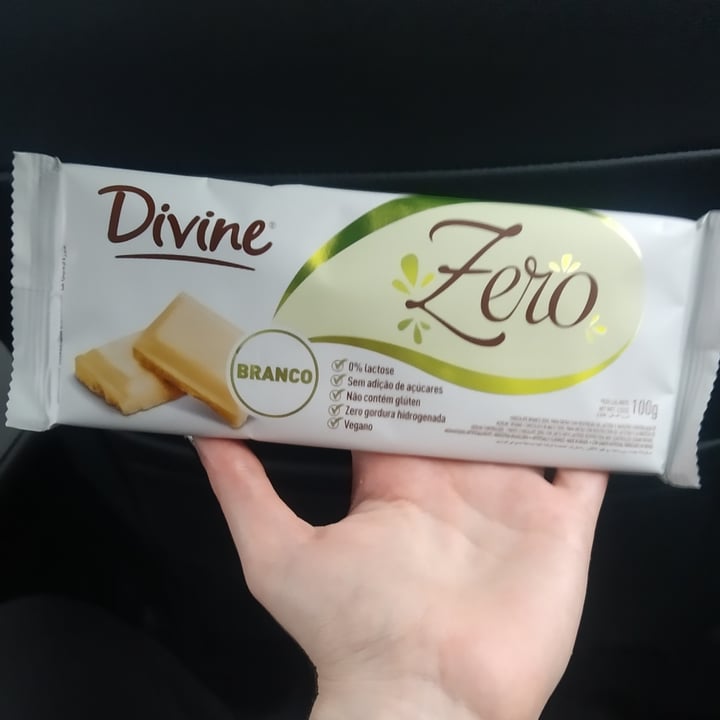 photo of Divine Chocolate Chocolate Branco Zero shared by @luisafdem on  27 Nov 2023 - review